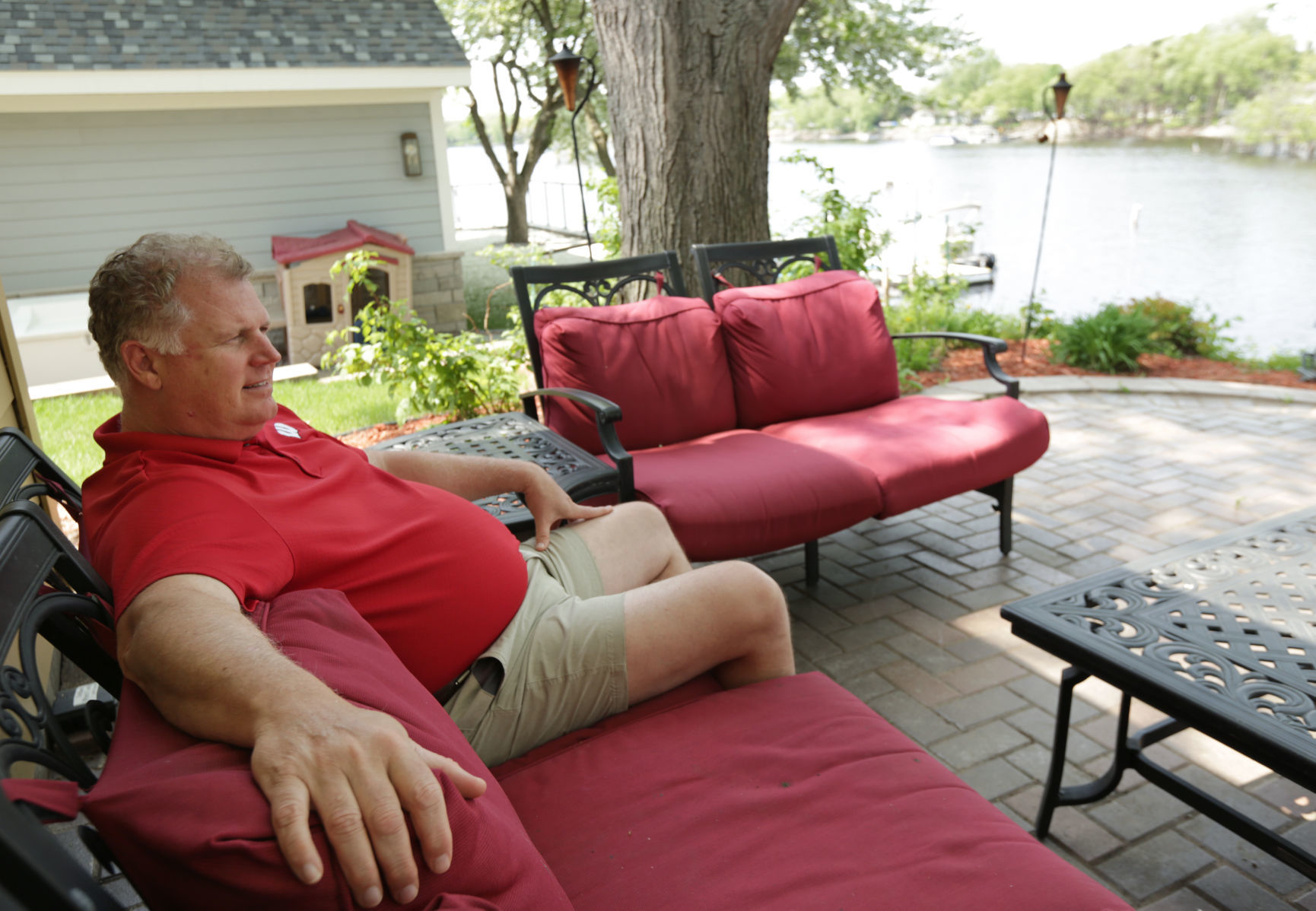 Bill Feehan surveys the Black River